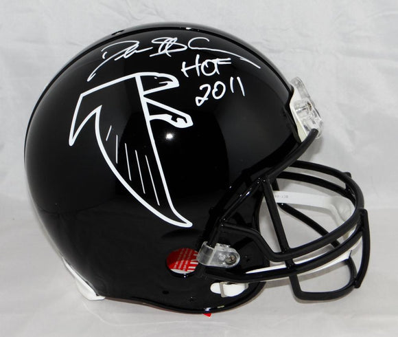 Deion Sanders Signed Falcons F/S ProLine 90-02 TB Helmet w/ HOF- JSA W Auth *Wh Image 1
