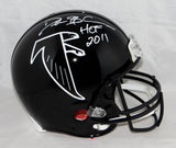 Deion Sanders Signed Falcons F/S ProLine 90-02 TB Helmet w/ HOF- JSA W Auth *Wh Image 1