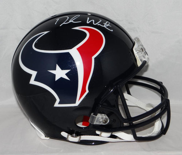 Deshaun Watson Signed Houston Texans F/S ProLine Helmet- Beckett Auth *White Image 1