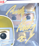 Rudy Ruettiger Autographed Rudy Funko Pop Figurine #669- Beckett W Hologram *Gold Image 2