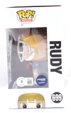 Rudy Ruettiger Autographed Rudy Funko Pop Figurine #669- Beckett W Hologram *Gold Image 3