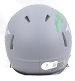 Brent Celek Autographed Philadelphia Eagles Slate Speed Mini Helmet-Beckett W Hologram *Green Image 3