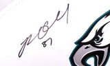 Brent Celek Autographed Philadelphia Eagles Logo Football - Beckett W Hologram *Black Image 2