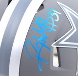 Roy Williams Autographed Dallas Cowboys Slate Speed Mini Helmet-Beckett W Hologram *Blue Image 2