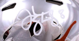 Jordan Shipley Autographed Texas Longhorns Chrome Speed Mini Helmet-Beckett W Hologram *White Image 2