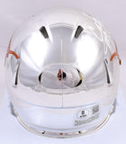 Colt McCoy Autographed Texas Longhorns Chrome Speed Mini Helmet-Beckett W Hologram *White Image 3