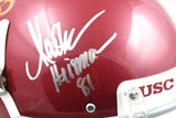 Marcus Allen Autographed USC Trojans F/S Schutt Helmet W/ Heisman- JSA W *Silver Image 2