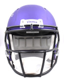Cris Carter Autographed Minnesota Vikings F/S Speed Helmet-Beckett W Hologram *Silver Image 3