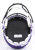 Cris Carter Autographed Minnesota Vikings F/S Speed Helmet-Beckett W Hologram *Silver Image 5