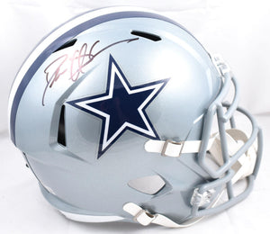 Deion Sanders Autographed Dallas Cowboys F/S Speed Helmet- Beckett W Hologram *Black Image 1