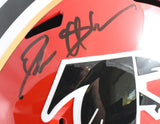 Deion Sanders Autographed Atlanta Falcons 66-69 F/S Speed Helmet-Beckett W Hologram *Black Image 2