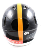 Joe Greene Autographed Pittsburgh Steelers 63-76 Speed Authentic F/S Helmet w/ HOF-Beckett W Hologram *Silver Image 4