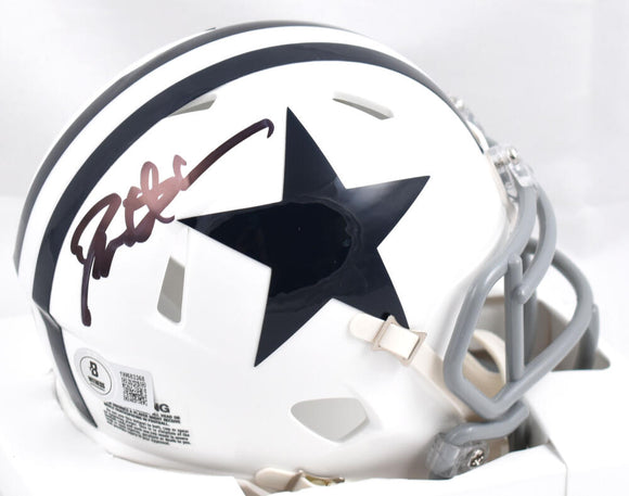 Deion Sanders Autographed Dallas Cowboys 60-63 Speed Mini Helmet-Beckett W Hologram *Black Image 1