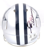 Deion Sanders Autographed Dallas Cowboys Speed Mini Helmet-Beckett W Hologram *Black Image 3