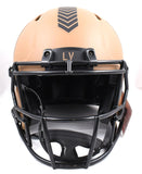 Davante Adams Autographed Las Vegas Raiders F/S Salute to Service 2023 Speed Authentic Helmet-Beckett W Hologram *White Image 5
