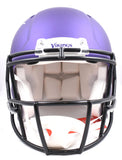 Justin Jefferson Autographed Minnesota Vikings F/S Speed Authentic Helmet-Beckett W Hologram *White Image 3