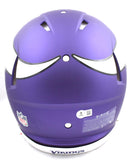 Justin Jefferson Autographed Minnesota Vikings F/S Speed Authentic Helmet-Beckett W Hologram *White Image 4