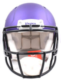 Justin Jefferson Autographed Minnesota Vikings F/S Speed Authentic Helmet-Beckett W Hologram *White *Smear Image 3