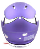 Justin Jefferson Autographed Minnesota Vikings F/S Speed Authentic Helmet-Beckett W Hologram *White *Smear Image 4