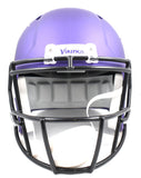 Justin Jefferson Autographed Minnesota Vikings F/S Speed Helmet-Beckett W Hologram *White Image 3