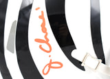 Ja'Marr Chase Autographed Cincinnati Bengals Alternate Speed Mini Helmet -Beckett W Hologram *Orange Image 2