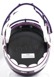 Cris Carter Autographed Minnesota Vikings F/S 83-01 Speed Helmet-Beckett W Hologram *White Image 5