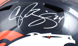 Champ Bailey Autographed Denver Broncos F/S Speed Helmet - Beckett W Hologram *White Image 2