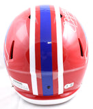 Jim Kelly Autographed Buffalo Bills F/S 87-01 Speed Helmet-Beckett W Hologram *White Image 4