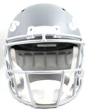 Garrett Wilson Autographed New York Jets F/S Slate Speed Helmet- Fanatics *White Image 3