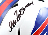 Andre Reed Autographed Buffalo Bills F/S Speed Helmet w/HOF - Beckett W Hologram *Black Image 2