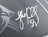 Luke Kuechly Autographed Carolina Panthers F/S Slate Speed Helmet - Beckett W Hologram *White Image 2
