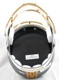 Rod Smith Autographed Denver Broncos F/S Slate Speed Helmet - Beckett W Hologram *White Image 5