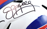 Andre Reed Jim Kelly Thurman Thomas Autographed Buffalo Bills F/S Speed Helmet - Beckett W Hologram *Black Image 3