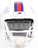 Andre Reed Jim Kelly Thurman Thomas Autographed Buffalo Bills F/S Speed Helmet - Beckett W Hologram *Black Image 5