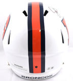 John Elway Autographed Denver Broncos F/S Alt 2023 Speed Helmet - Beckett W Hologram *Black Image 4