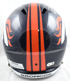 Rod Smith Autographed Denver Broncos F/S Speed Helmet - Beckett W Hologram *White Image 4