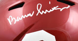Barry Switzer Autographed Oklahoma Sooners F/S Speed Helmet - Beckett W Hologram *White Image 2