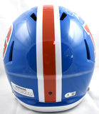 John Elway Autographed Denver Broncos F/S 75-96 Speed Helmet-Beckett W Hologram *White Image 3