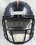 Shannon Sharpe Autographed Denver Broncos F/S Speed Helmet- Beckett W Hologram *White Image 3