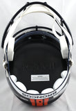Shannon Sharpe Autographed Denver Broncos F/S Speed Helmet- Beckett W Hologram *White Image 5