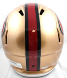 Jerry Rice Autographed San Francisco 49ers F/S 96-08 Speed Helmet - Fanatics *Black Image 4