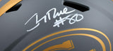 Jerry Rice Autographed San Francisco 49ers F/S Slate Speed Helmet - Fanatics *White Image 2