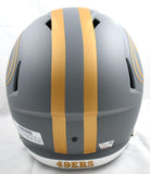 Jerry Rice Autographed San Francisco 49ers F/S Slate Speed Helmet - Fanatics *White Image 4