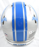 Jameson Williams Autographed Detroit Lions F/S Speed Authentic Helmet-Beckett W Hologram *Black Image 4