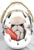 Cris Carter Autographed Minnesota Vikings F/S Slate Speed Authentic Helmet-Beckett W Hologram *White Image 5