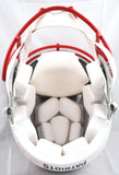 Tedy Bruschi Autographed New England Patriots F/S Speed Authentic Helmet - Beckett W Hologram *Black Image 5