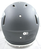 Ahmad Sauce Gardner Autographed New York Jets F/S Slate Speed Authentic Helmet- Beckett W Hologram *White Image 4