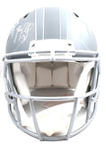 Luke Kuechly Autographed Carolina Panthers F/S Slate Speed Authentic Helmet - Beckett W Hologram *White Image 3