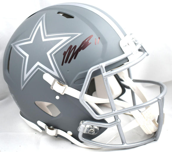 Micah Parsons Autographed Dallas Cowboys F/S Slate Speed Authentic Helmet - Fanatics *Black Image 1
