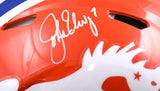 John Elway Autographed Denver Broncos F/S 1966 Speed Authentic Helmet-Beckett W Hologram *Black Image 2